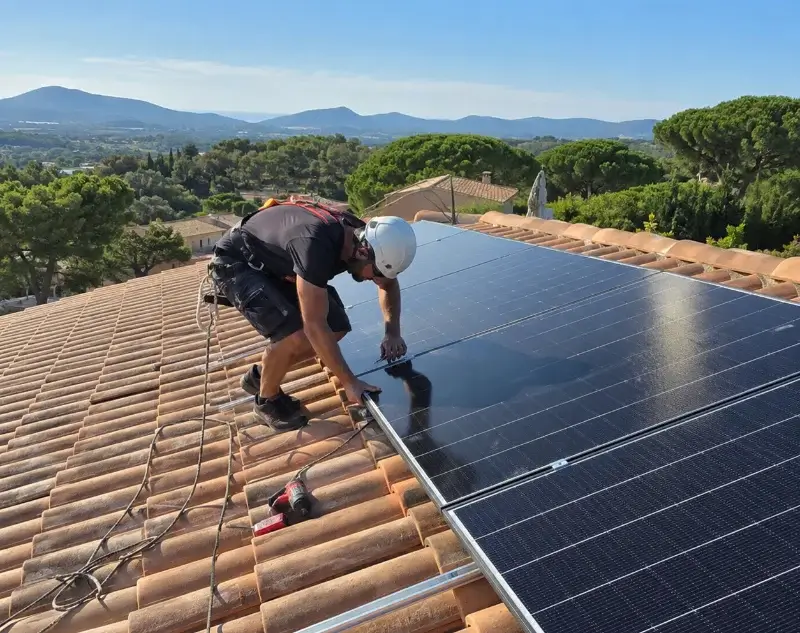 Installateur panneaux solaires Saint-Jean-de-Fos — pose photovoltaïque sur toiture